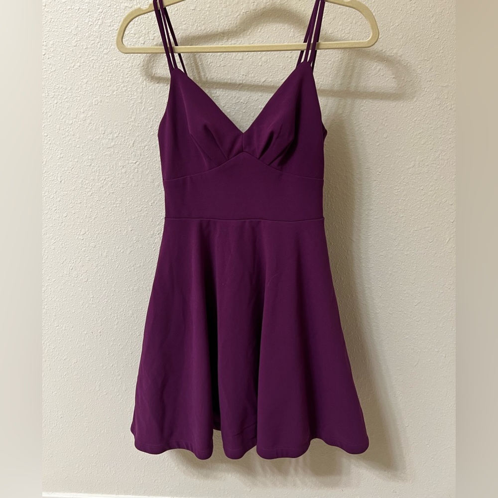 City Studio Juniors Purple Formal Dress